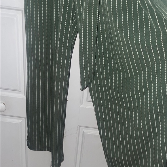 Kaileigh Green and White Striped Jumper - Picture 5 of 6